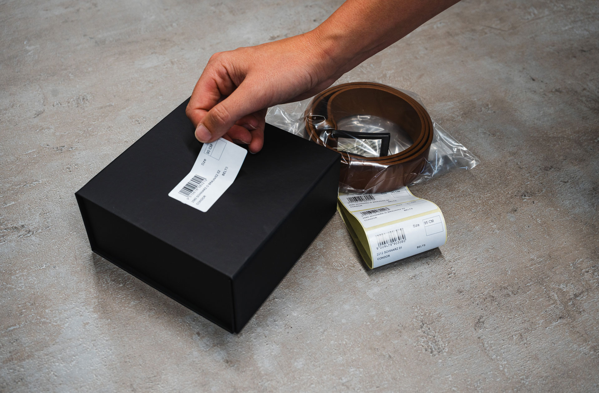 Condor Gürtel Gesellschaft mbH - Verpackung